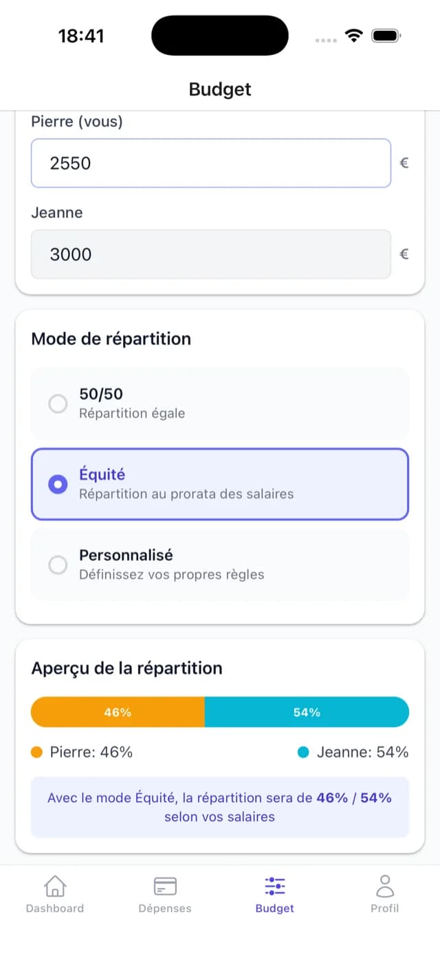 Apercu de l'application Qita